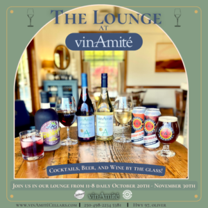 vinAmité Cellars | Wine Lounge in Oliver Osoyoos Wine Country