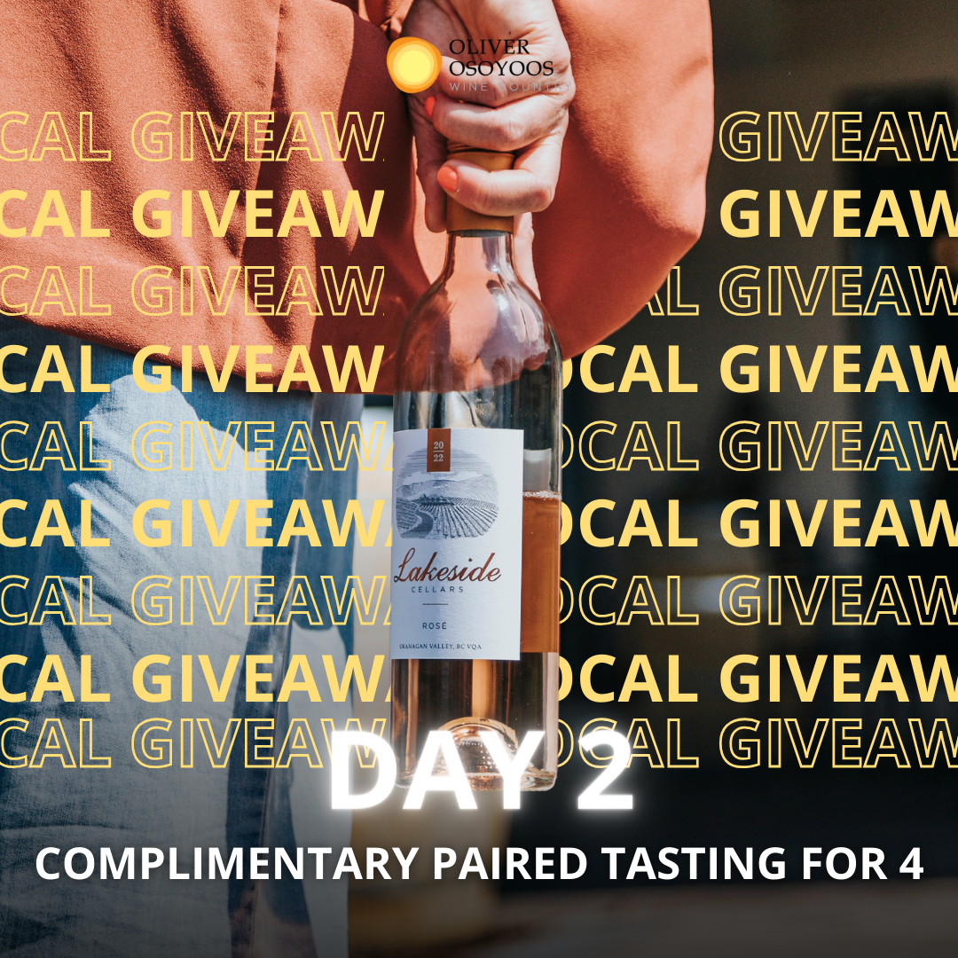 12 Days of Giveaways Contest - Day 2 | Oliver Osoyoos Wine Country