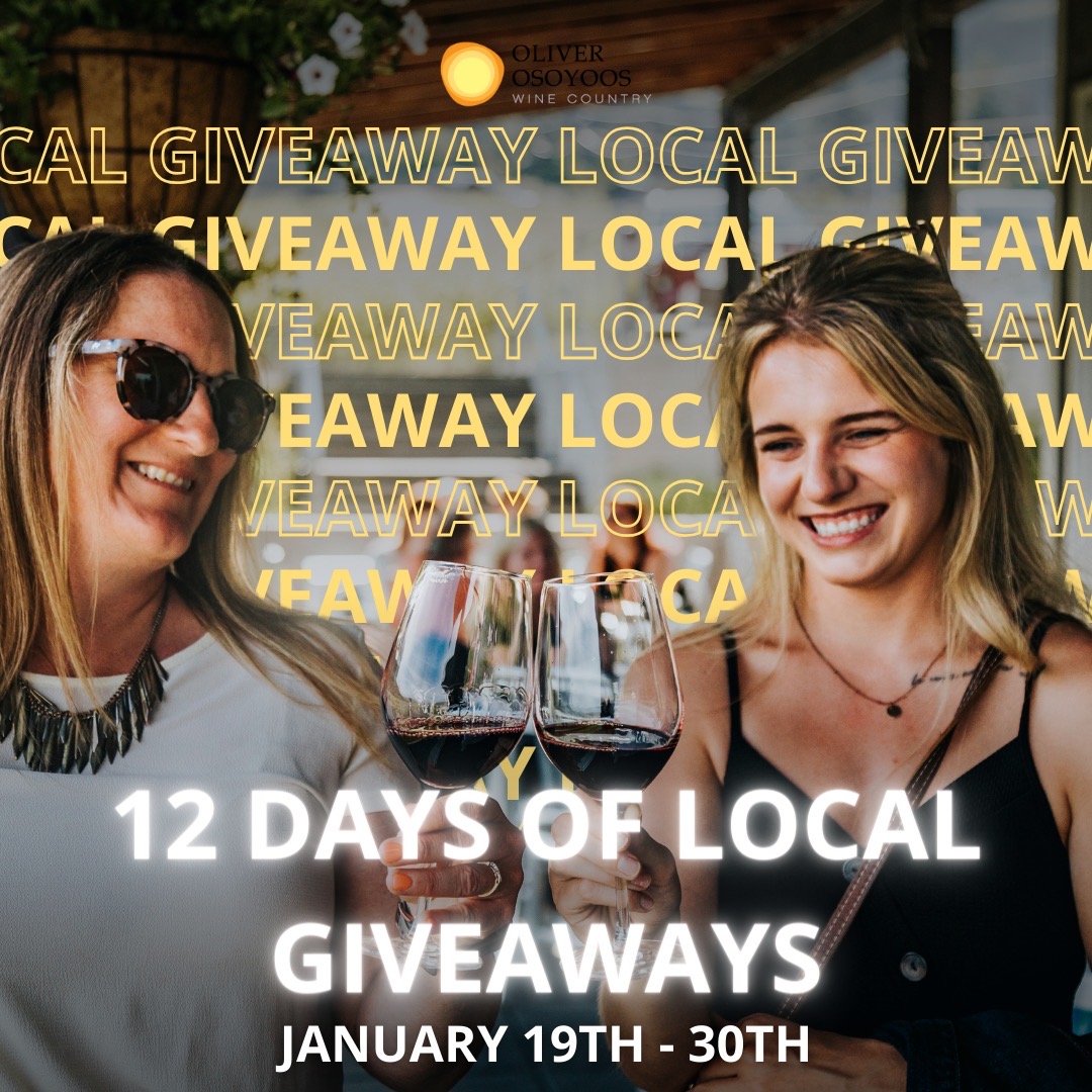 12 Days of Giveaways Contest | Oliver Osoyoos Wine Country