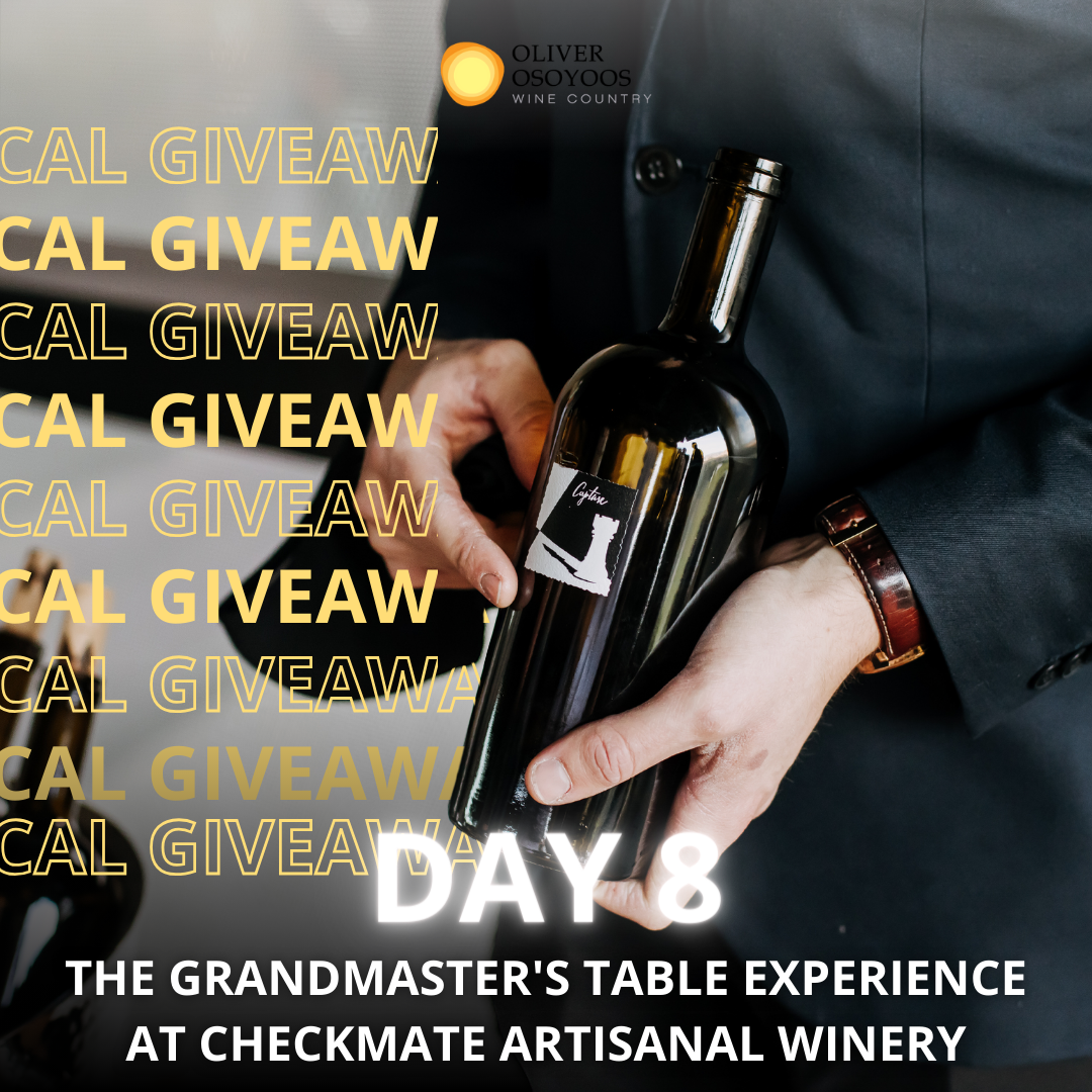 12 Days of Giveaways Contest - Day 8 | Oliver Osoyoos Wine Country