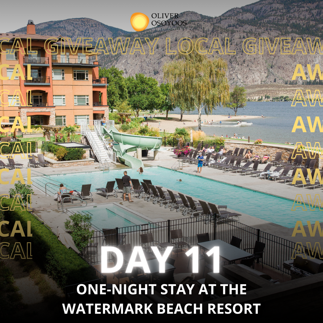 12 Days of Giveaways Contest - Day 11 | Oliver Osoyoos Wine Country