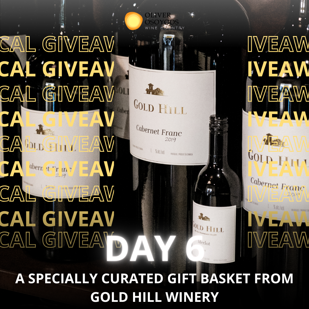 12 Days of Giveaways Contest - Day 6 | Oliver Osoyoos Wine Country